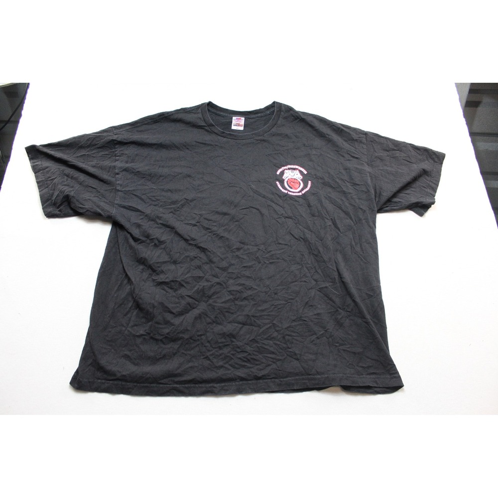 Bayside Graphic Tee Men 4XL Black Excellent Teamsters Union Strength Solidarity